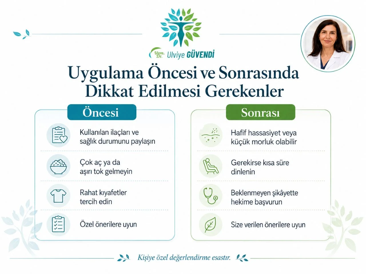 akupunktur oncesi sonrasi dikkat edilmesi gerekenler